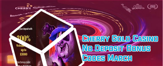 Bonus codes for cherry gold casino