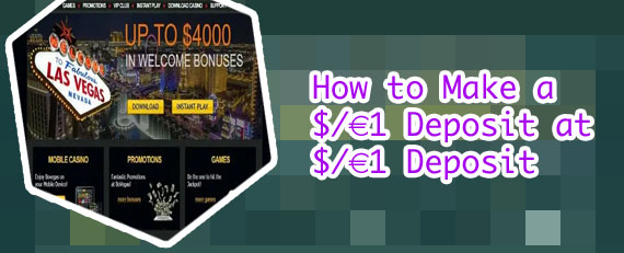 Casino minimum deposit 1 euro
