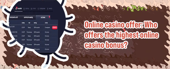 Online casino cash bonus